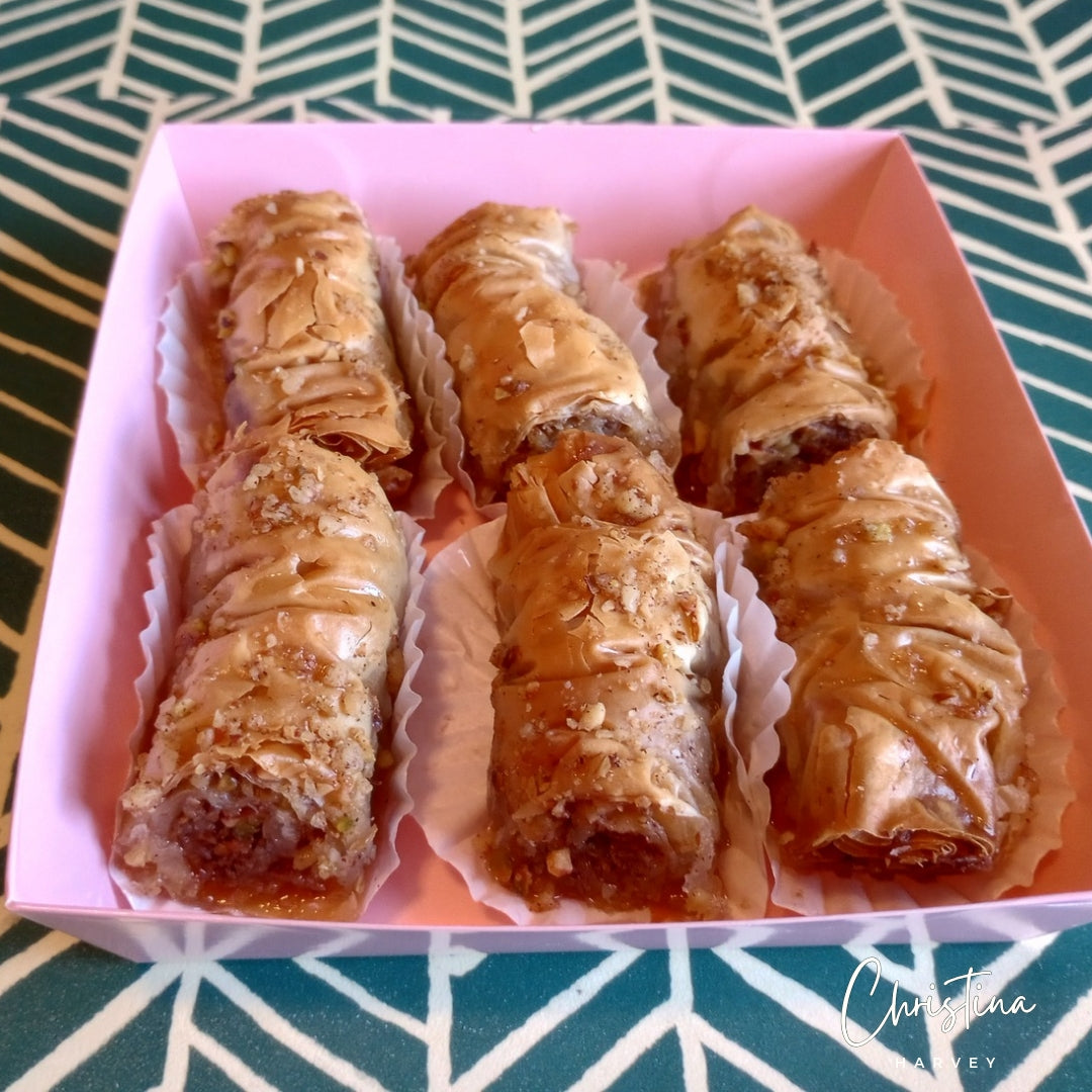 Greek Baklava Rolls