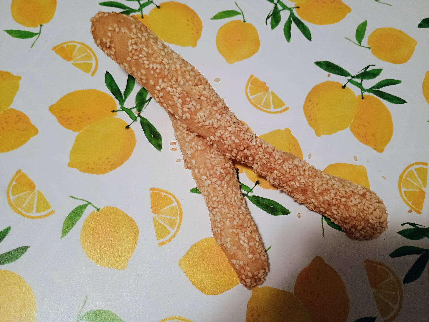 Greek Crunchy olive oil breadsticks 12oz - Sesame