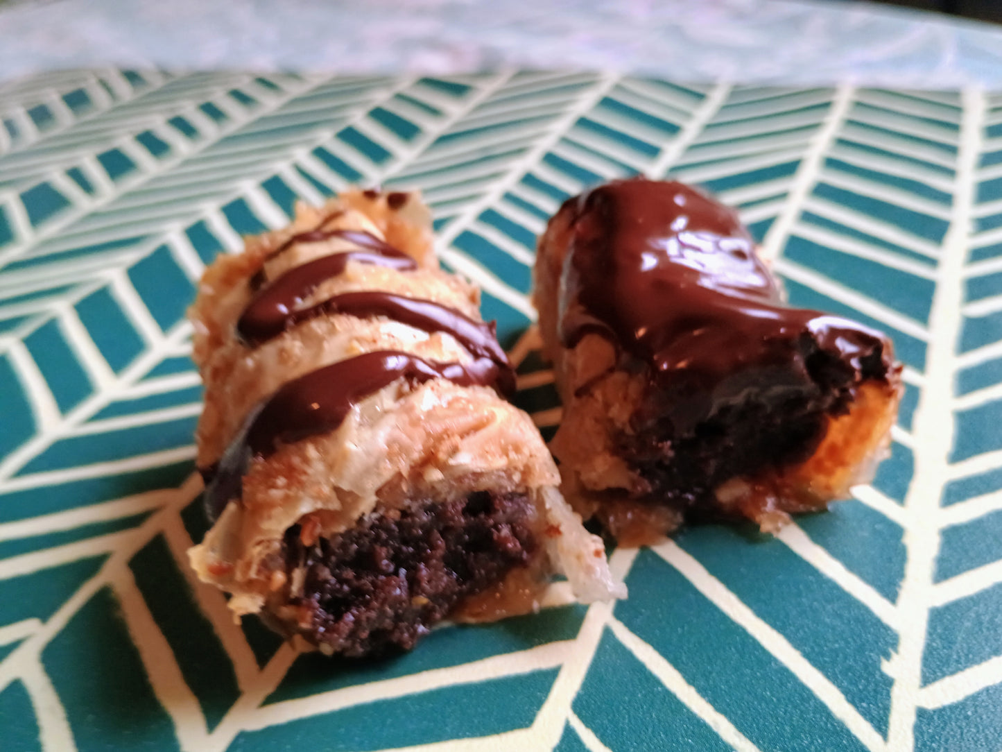 Baklava Rolls (Brownies)