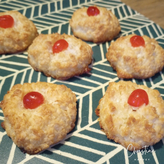 Greek Coconut macaroons cookies - Dozen