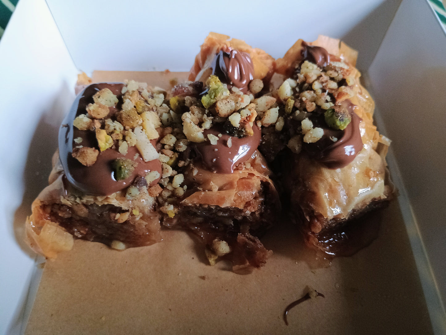 Baklava Rolls - Nutella (Topped)