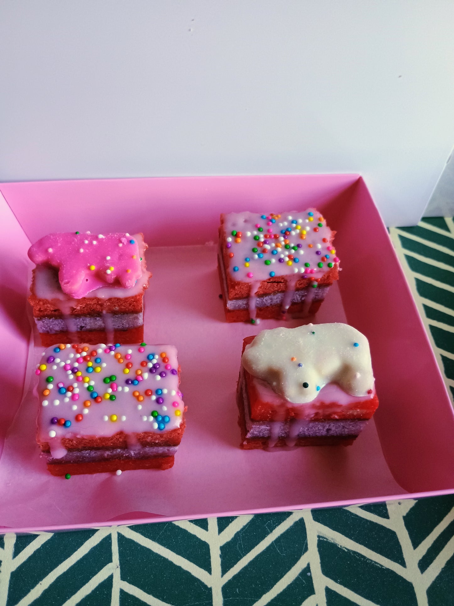 Rainbow Cookies - 24 pieces