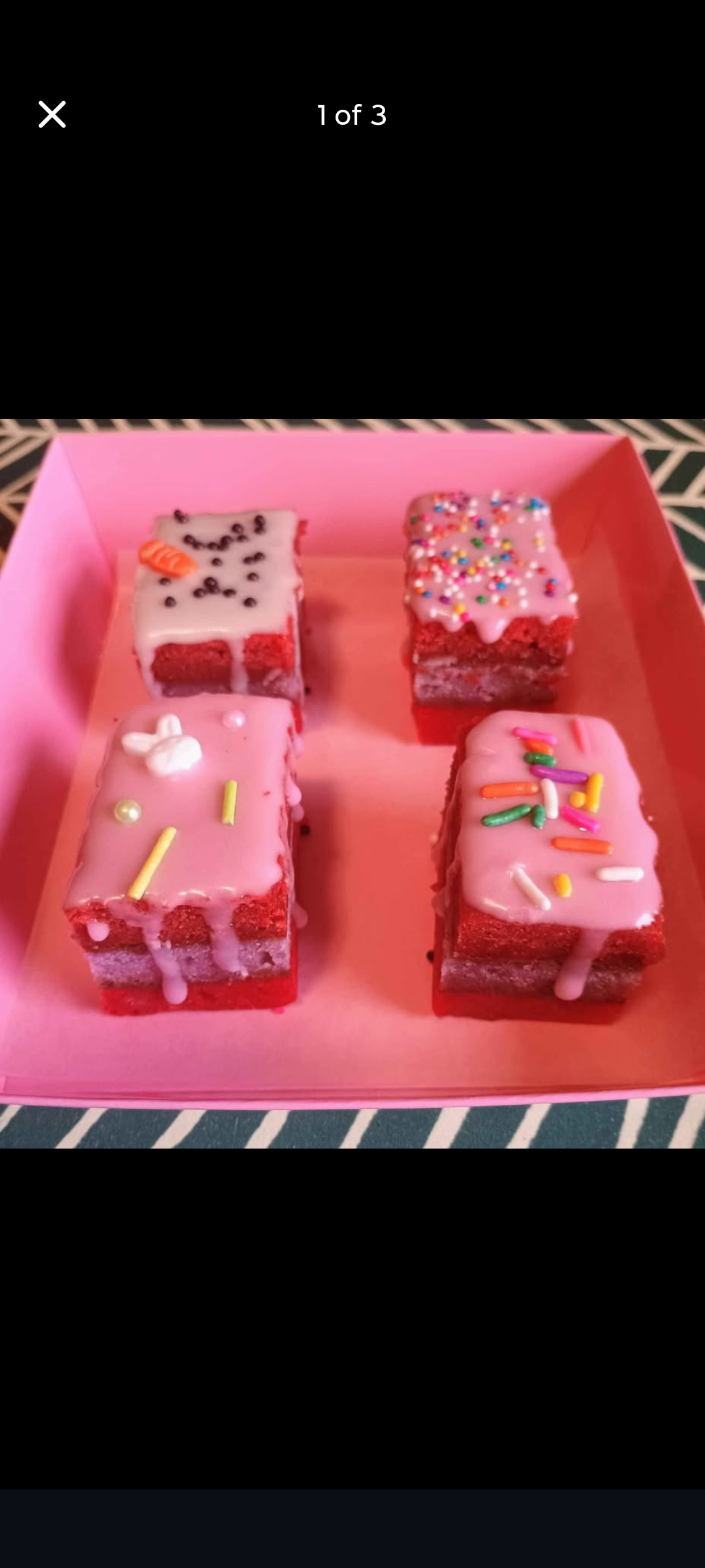 Rainbow Cookies - 24 pieces